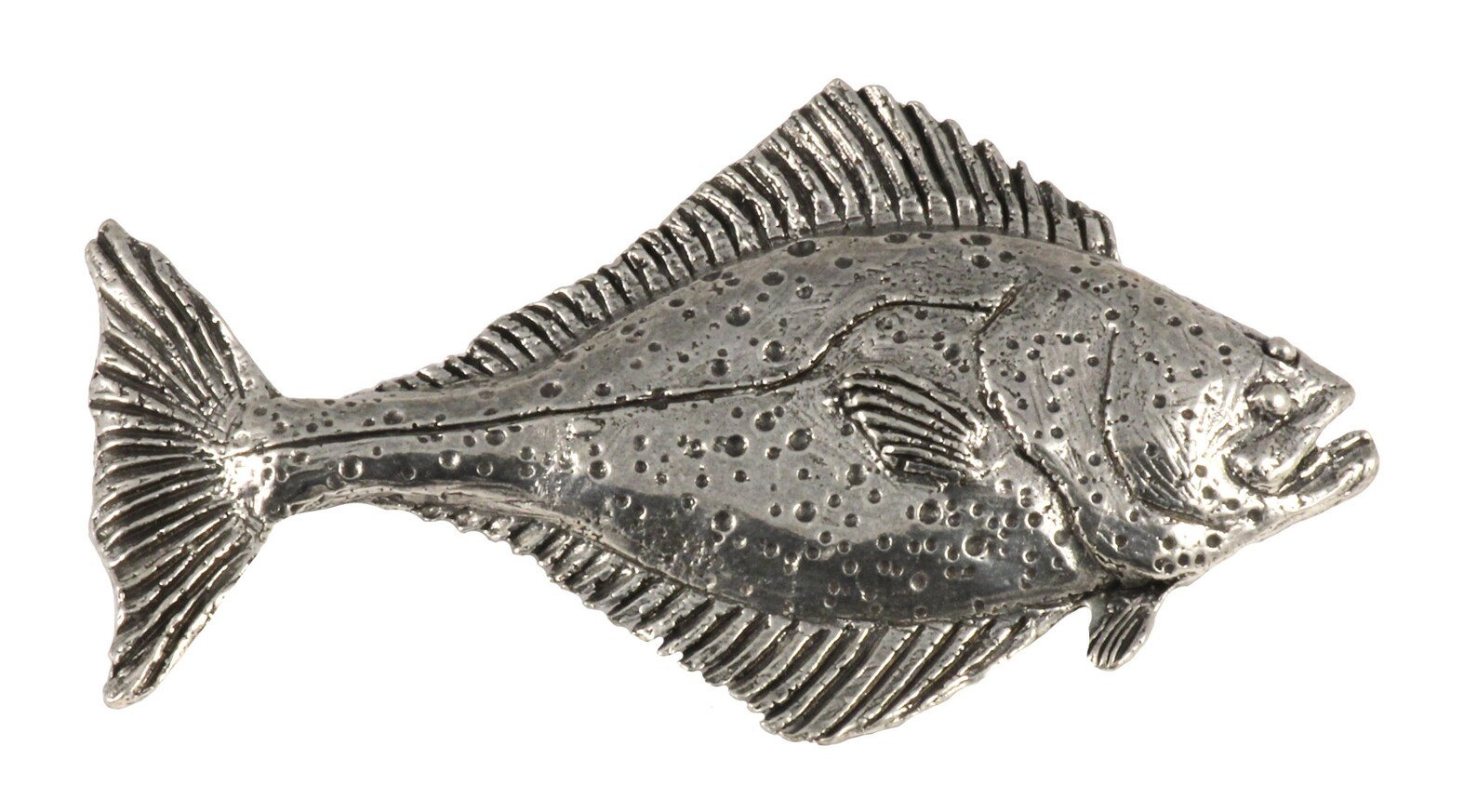 Halibut Fish Pin Pewter Lapel Hat Pins Brooch Brooches Etsy