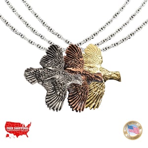 Hanger bobwhite kwartel, kwartelketting, cadeau bobwhite kwartel, kwartelbedel, vogels jagen, vogels kijken, vogelketting, handgemaakt in de VS