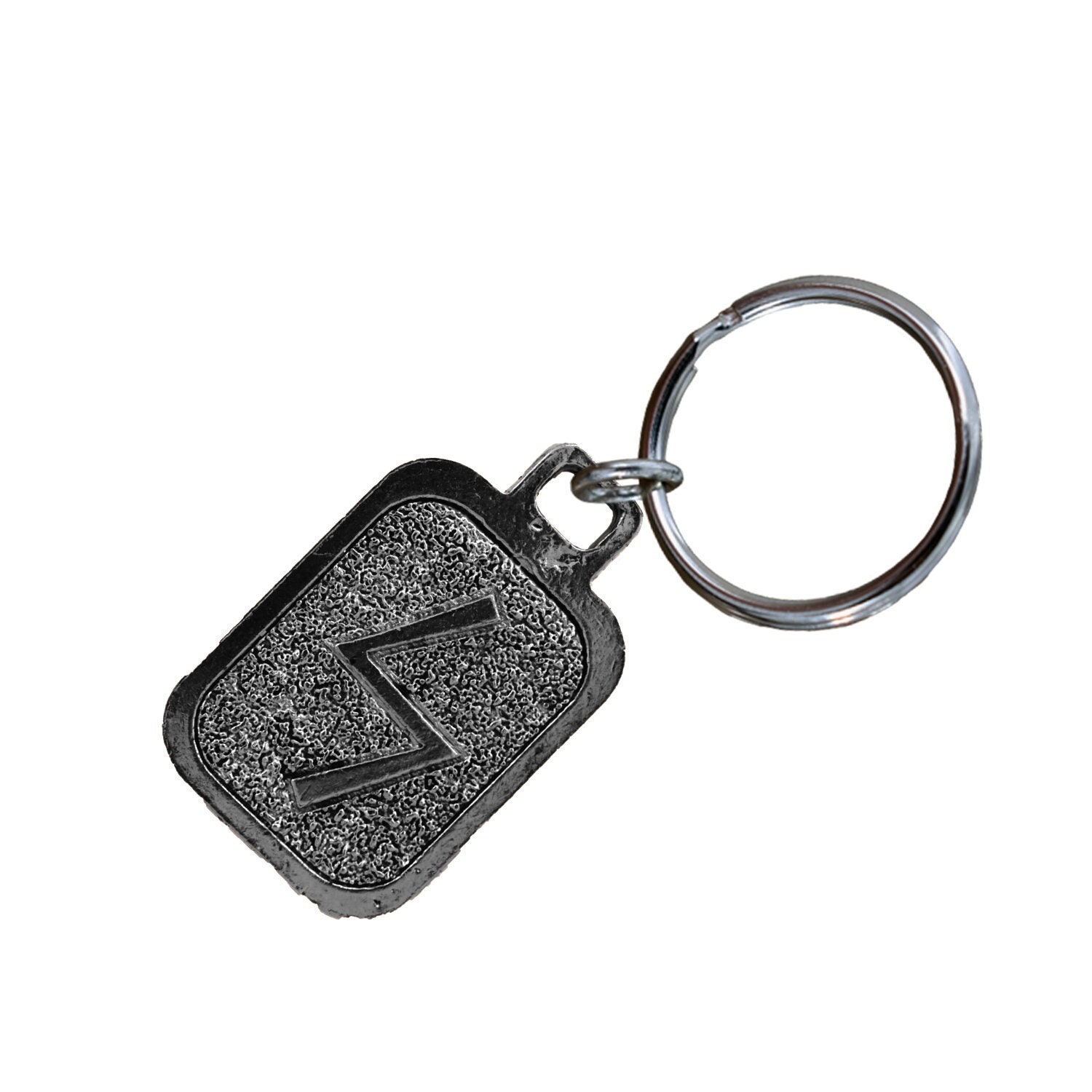 Sowilo Keychain, L065KC, 1 1/4 Inch, Norse Runes, Viking, Sun