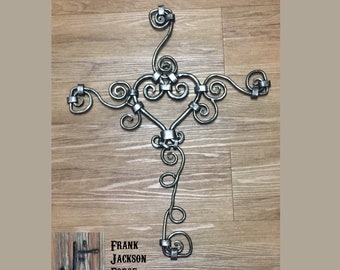Restored 20" Hand forged Steel Cross