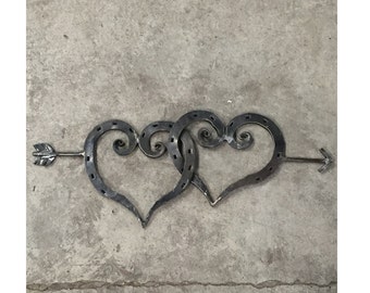 Lovestruck Horseshoe Hearts