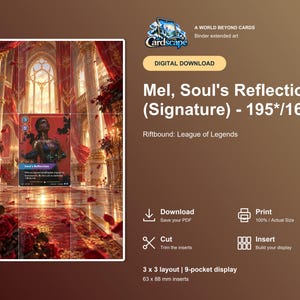 Mel Vendetta Erweiterte Art-Binder-Seite | Gilded Hall Michi-Methode (Digitaler Download)