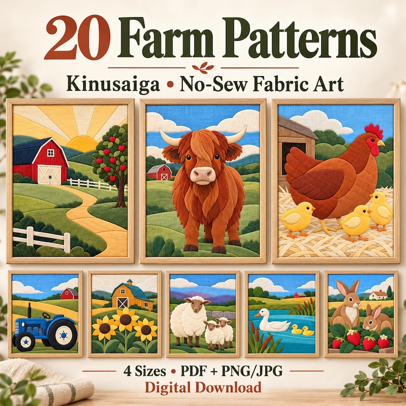 Farm Kinusaiga - Etsy