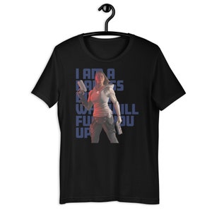 Badass Woman Graphic Tee - Richard Blumenstein Art
