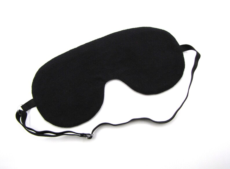 Gray Polka Dots Sleeping Mask, Gray Sleep Mask, Eye Mask image 4