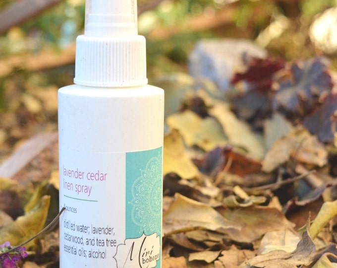 Lavender Cedarwood Linen Spray, Room Spray, Moth Repellent, Deodorizing Spritz, Car Freshener