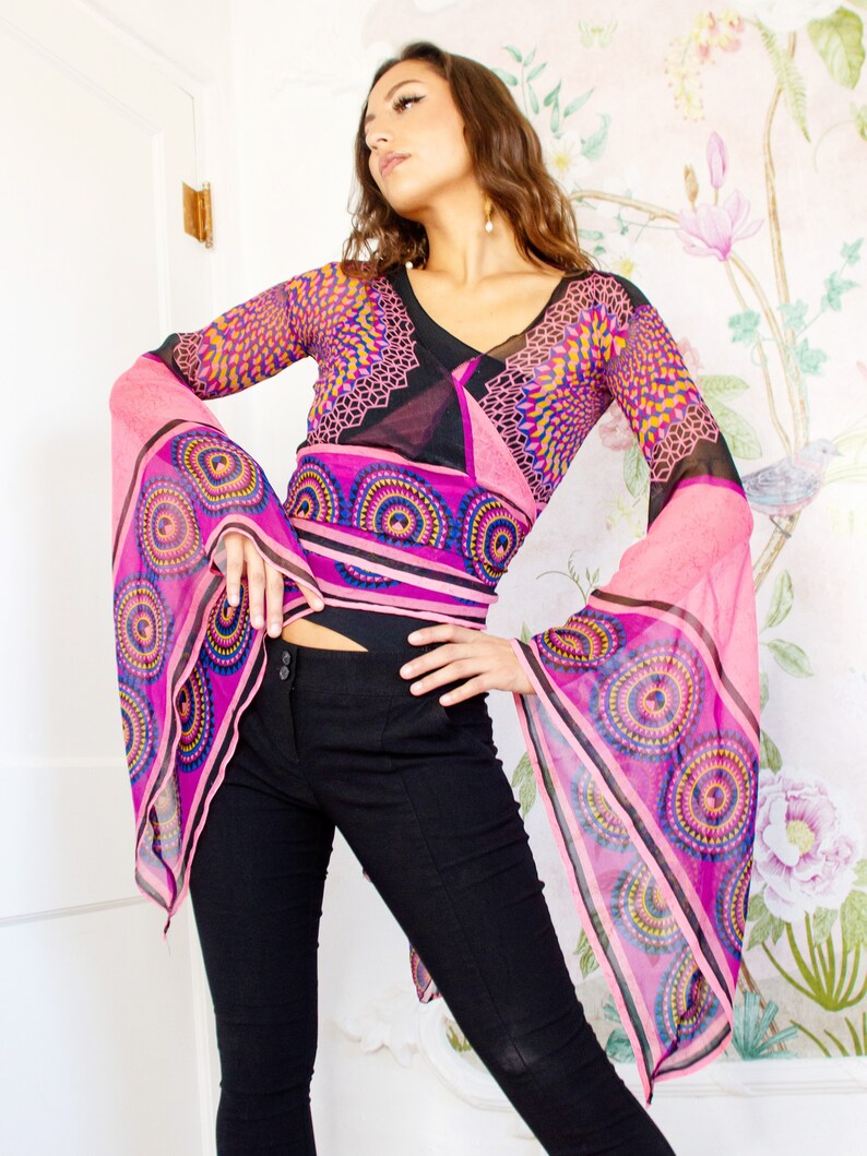 Yoga Wrap Ballet Mini Jacket With Sleeves