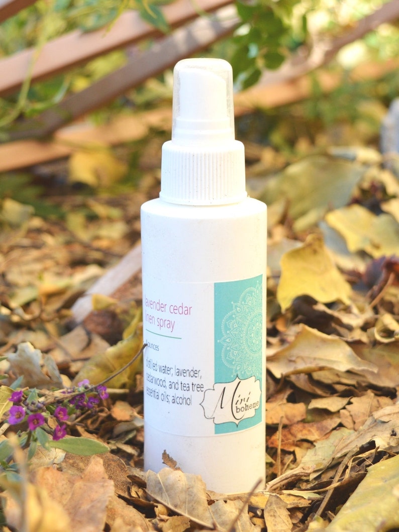 Lavender Cedarwood Linen Spray Room Spray Moth Repellent Etsy