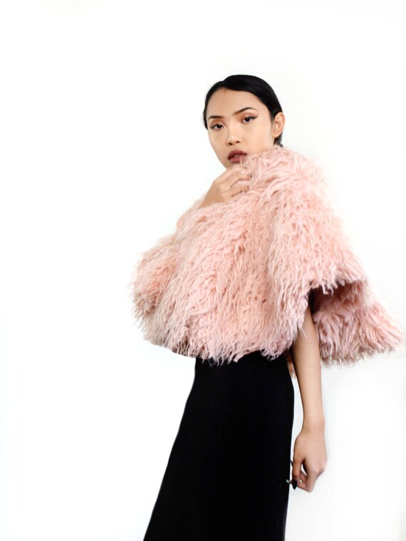 fur evening wrap