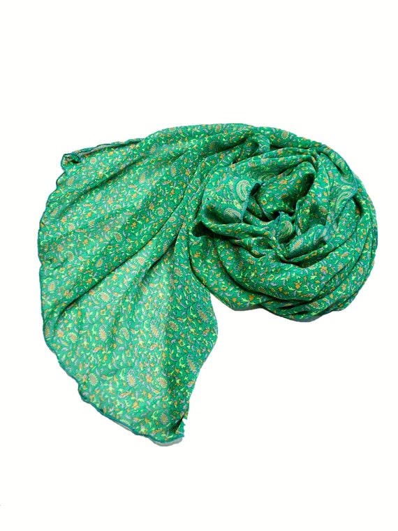 Green paisley scarf Outlet