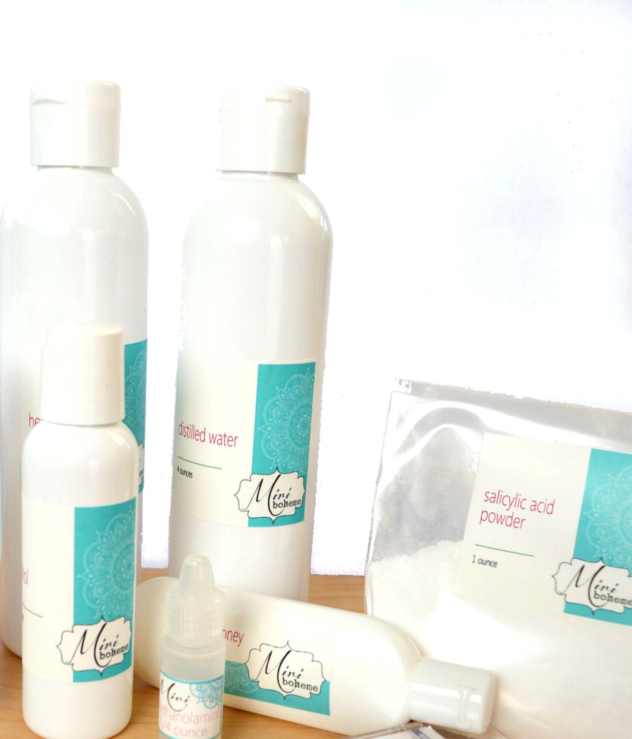 Refill Kit Skin Care for Clogged Pores Salicylic Acid Toner Etsy