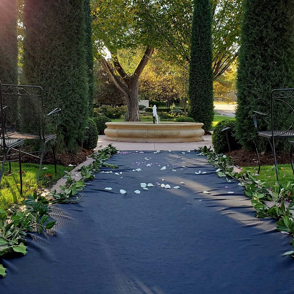 Black Aisle Runner Etsy