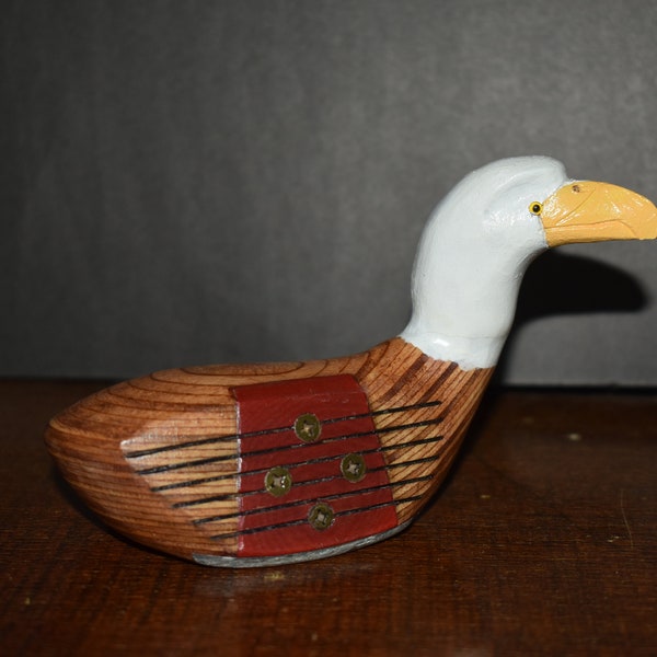 Collectible Golf Club Driver Head Fok Art Eagle Nothwestern Golf Co 4 Wood Paperweight Sculpture