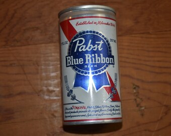 Vtg 1970's Pabst Blue Ribbon Beer PBR 7" Plastic Ruler Advertising New Old Stock 