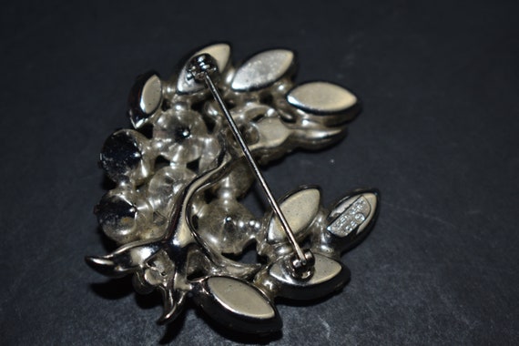 Vintage Circa 1960s Silver Tone Eisenberg Pin Or … - image 3