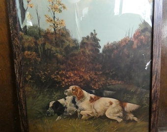 1875 to 1909 G Muss Arnolt Original Lithograph Titled NOW THE FLUSH Framed Print