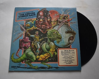1980 Main Title Themes From The Empire Strikes Back - Star Wars - 2001 Space Odyssey - Close Encounters 33 1/3 RPM Record