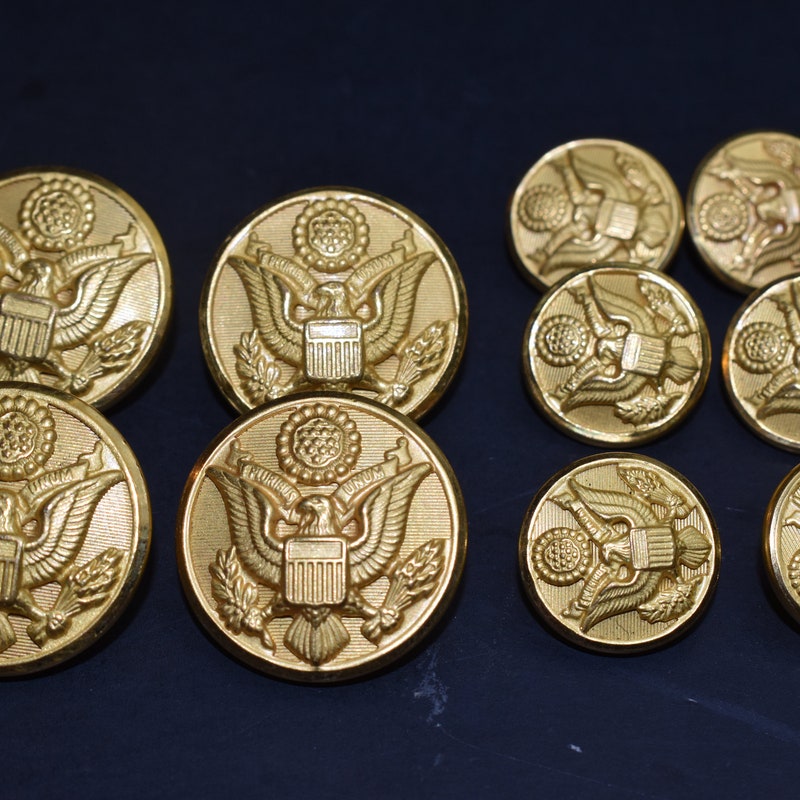 Military Buttons - Etsy