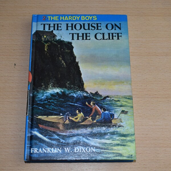 Collectible THE HARDY BOYS The House On The Cliff Hardback Book By Franklin W. Dixon Book Number 2 Published By Grosset & Dunlap