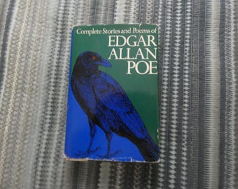 Complete Stories And Poems Of Edgar Allan Poe Hardback Book 1966 Doubleday 1st printing