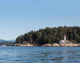 Lighthouse Park, West Vancouver, West Coast Landscape, Nature Wall Art, Digital Photo Print, 8x10