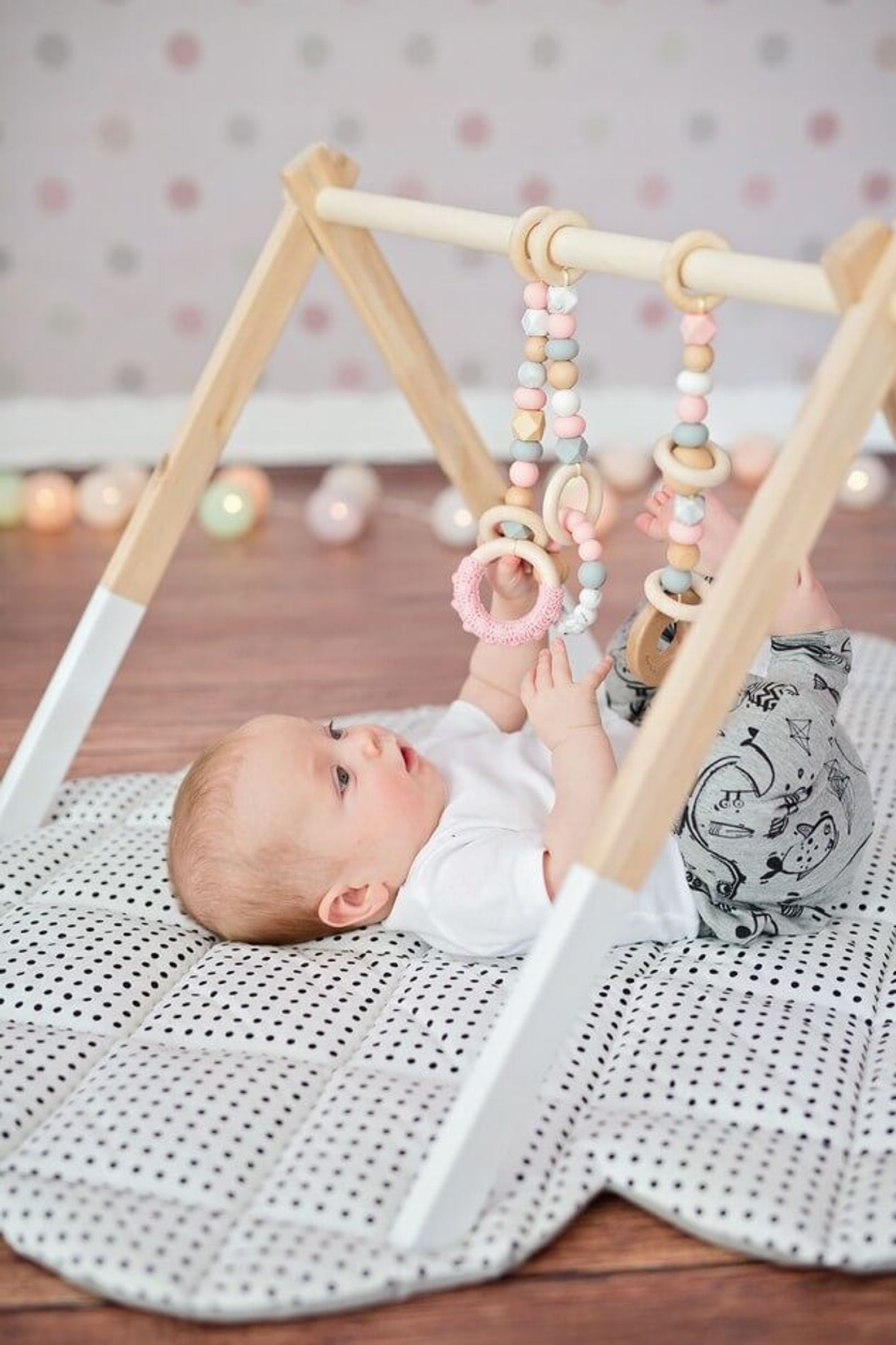 Baby Girl Nursery Decor Baby Gym Toys Baby Gift Baby Etsy