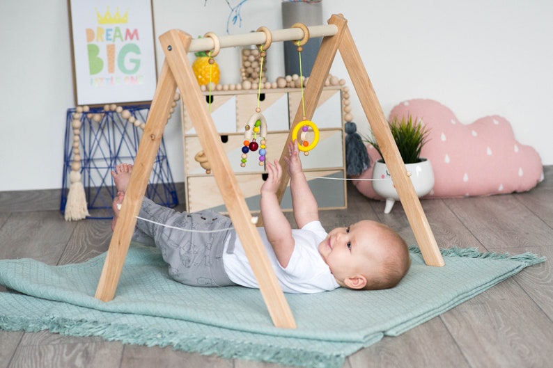 rainbow baby gym