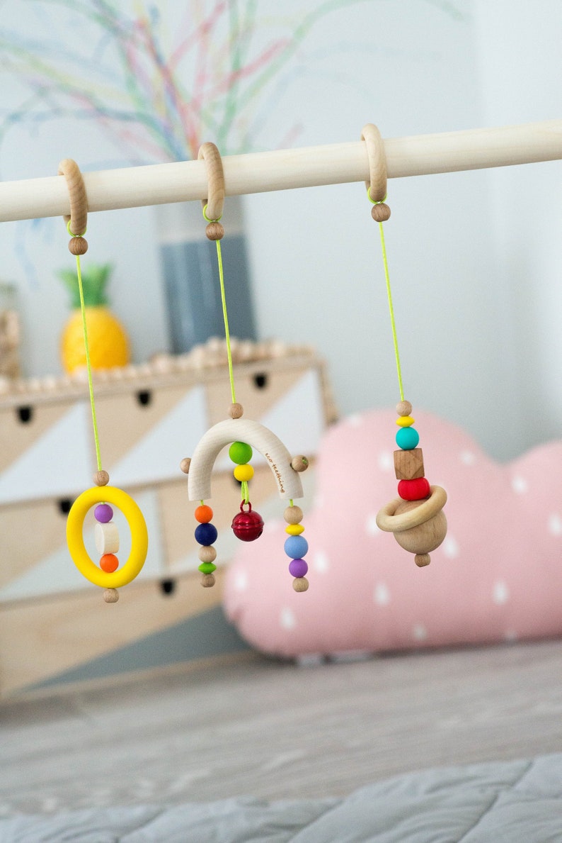 rainbow baby gym