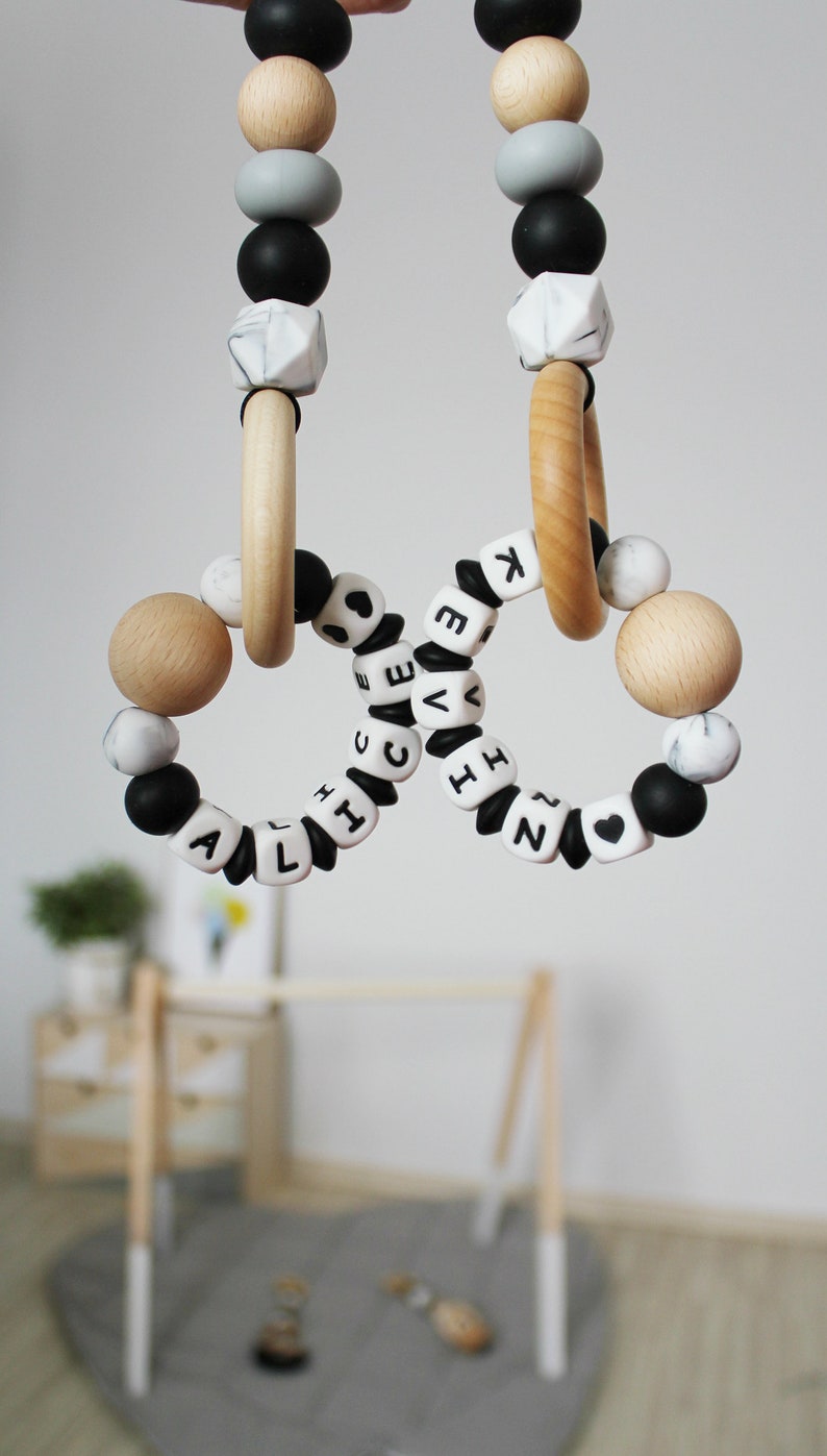 monochrome baby gym