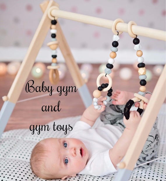 wooden baby gym etsy