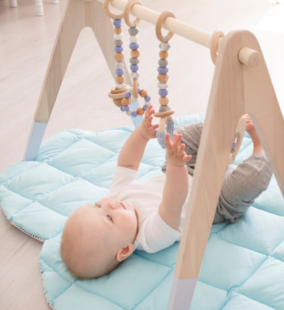 Wooden Baby Gym SET Baby Gym Toys Baby Boy Gift Etsy