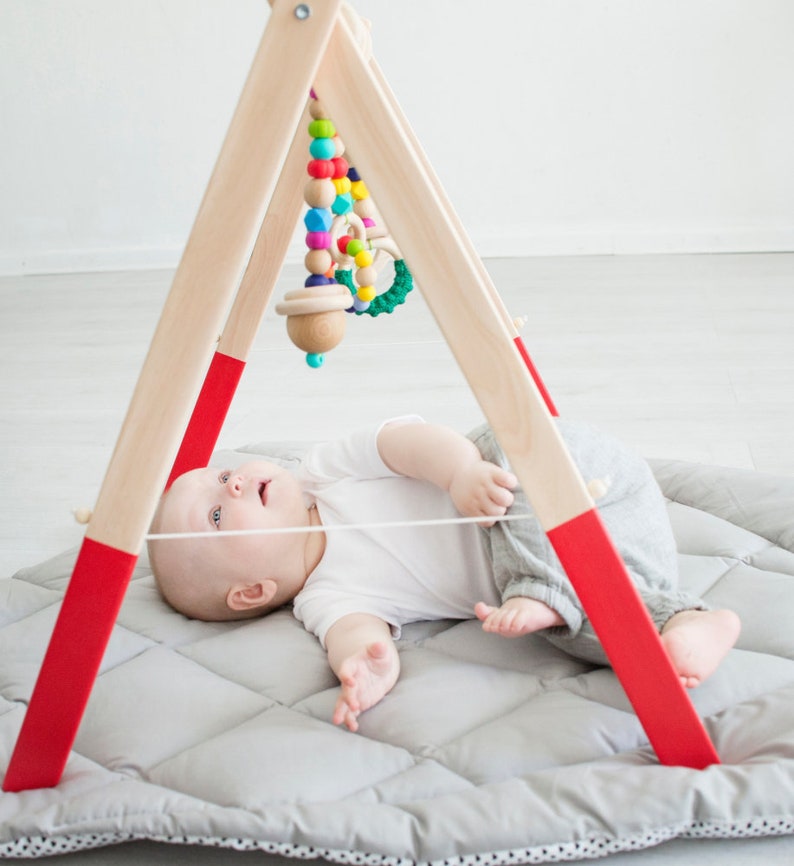 Baby Play Gym Toys Rainbow Baby Toys Rainbow Baby Etsy