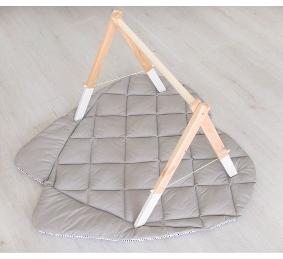 wooden frame baby gym