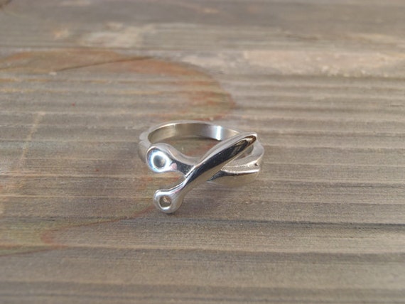 Scissor Ring stainless Steel hand Forged hair Stylist Ring size 5 size 6 size 7 size 8 size 9 Etsy