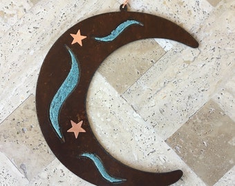 Crescent Moon Wall Hanging