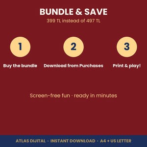Christmas Activity Bundle for Kids, Printable Treasure Hunt, Clue Cards, Picture Sudoku, Screen Free Holiday Games, Ages 5-10, PDF image 6