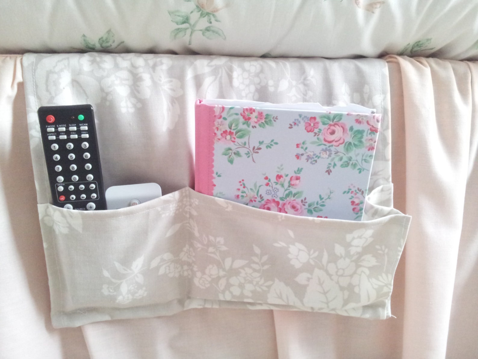 Remote caddy bed caddy remote control holder or organizer Etsy