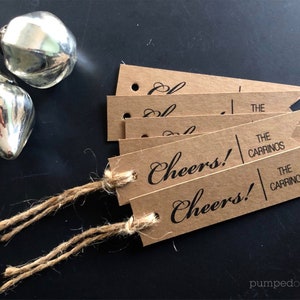 felicidades etiquetas de presente personalizadas - etiquetas personalizadas para lembrancinhas de casamento - etiqueta de presente de agradecimento - chá de bebê - chá de panela - natal - conjunto de 20 - TA01
