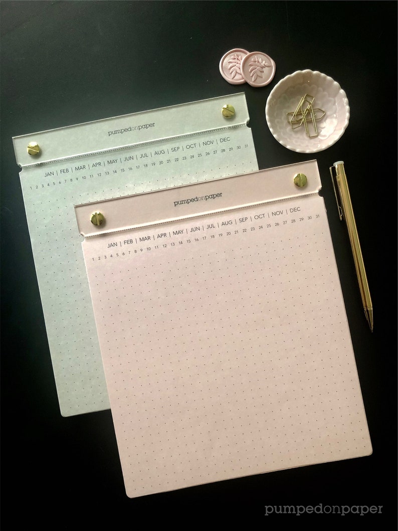 Daily Planner Note Pad to Do List Minimalist Notepad Etsy