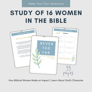 Never Too Far Bible Study - Digital Download