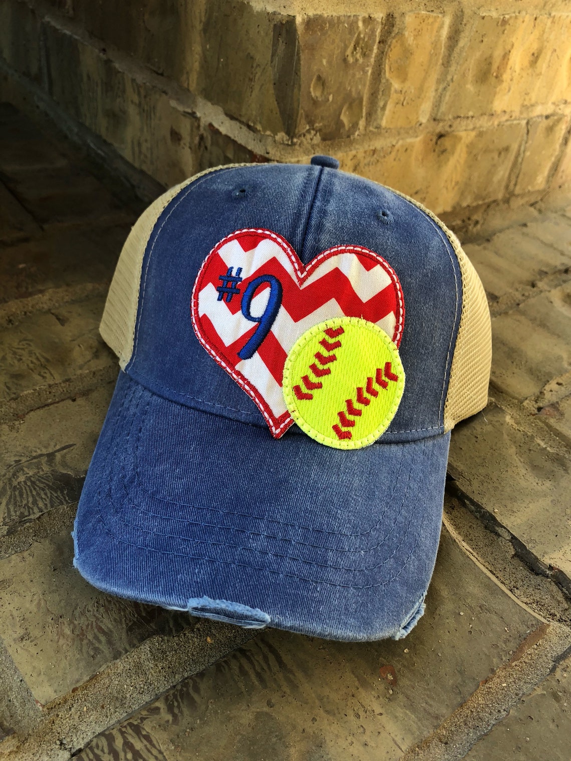 Trucker Hat With Patch Trucker Hat Baseball Patch Softball Etsy