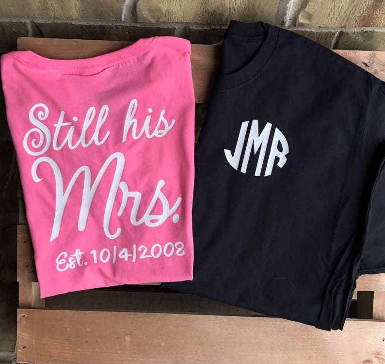  Wedding shirts husband and wife shirts vow renewal renew 
