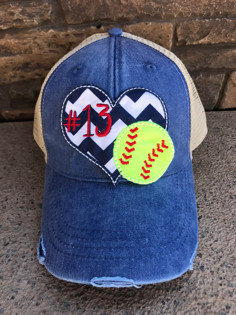 Trucker Hat With Patch Trucker Hat Baseball Patch Softball Etsy