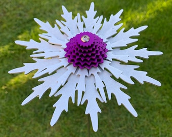 Eryngium - Pollination Flower Garden Stem, Ornament, Decoration, Sculpture