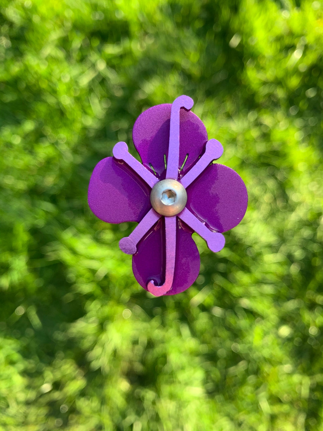 Thyme Flower Stem Sculpture, Interior Sculpture, Garden Sculpture, Garden Art, Garden Stem