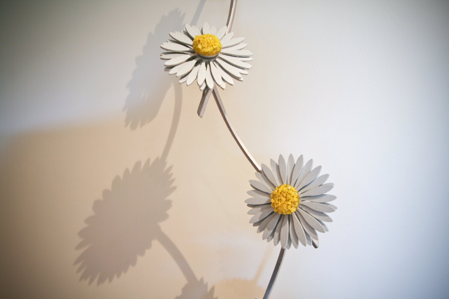 Daisy Chain Daisies wall art floral sculpture decoration Etsy