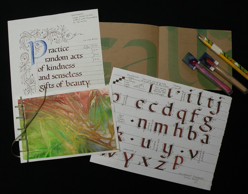 Intro to Calligraphy with the Broad Edge Nib CLASS HANDOUTS ON Intro to Calligraphy with the Broad Edge Nib CLASS HANDOUTS ON
