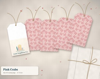 Coastal Gift Tags | Aussie Beach and Ocean Designs (Set of 12 or 24)