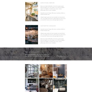 Wix Website Template Design for Interior Designers and Real Estate ...