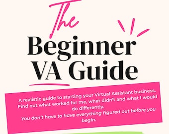 Guide de démarrage pour assistant virtuel | Guide pratique pour débuter en tant qu'assistant virtuel | Devenir assistant virtuel